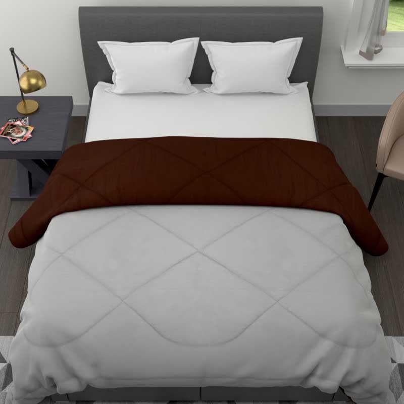 Buy Chocoland Slumber Comforter - Grey Comforters & AC Quilts from Vaaree