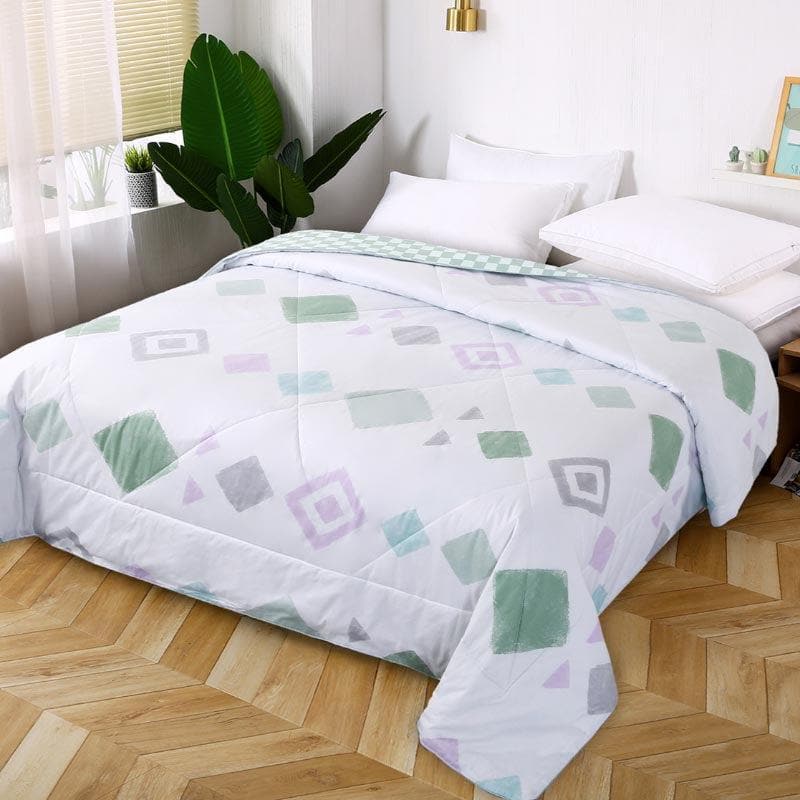 Buy Faint Rhombi Comforter Comforters & AC Quilts from Vaaree