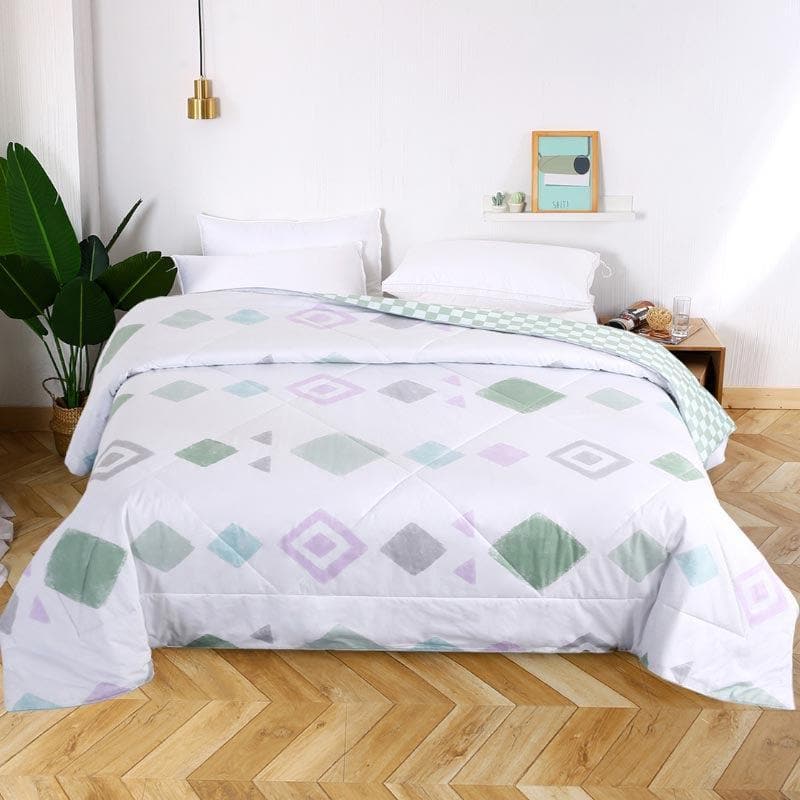 Buy Faint Rhombi Comforter Comforters & AC Quilts from Vaaree