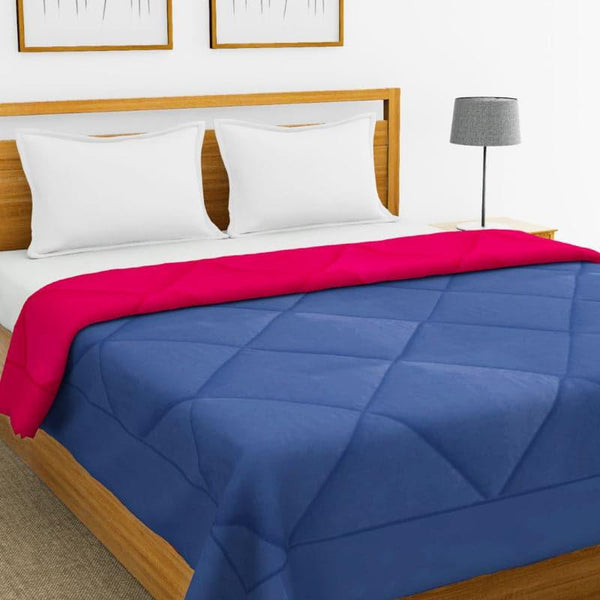 Buy Gibo Reversible Comforter - Blue & Red Comforters & AC Quilts from Vaaree