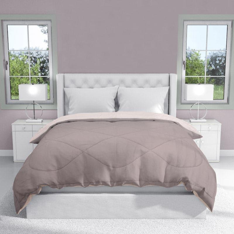 Buy Gleva Reversible Comforters - Mocha & Vanilla Comforters & AC Quilts from Vaaree