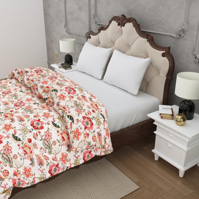 Comforters & AC Quilts - Nazira Printed Comforter - Pink