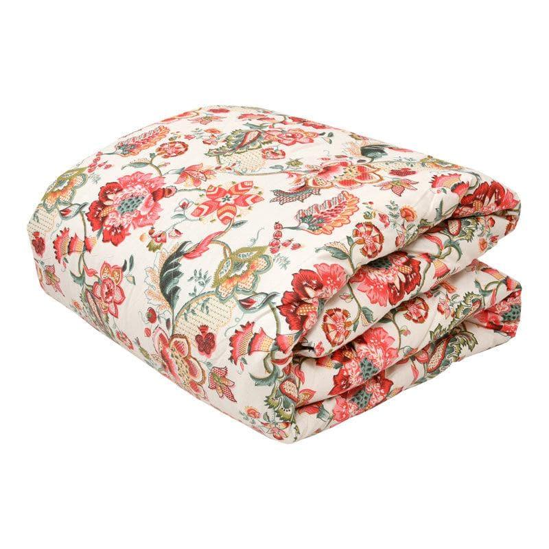 Comforters & AC Quilts - Nazira Printed Comforter - Pink