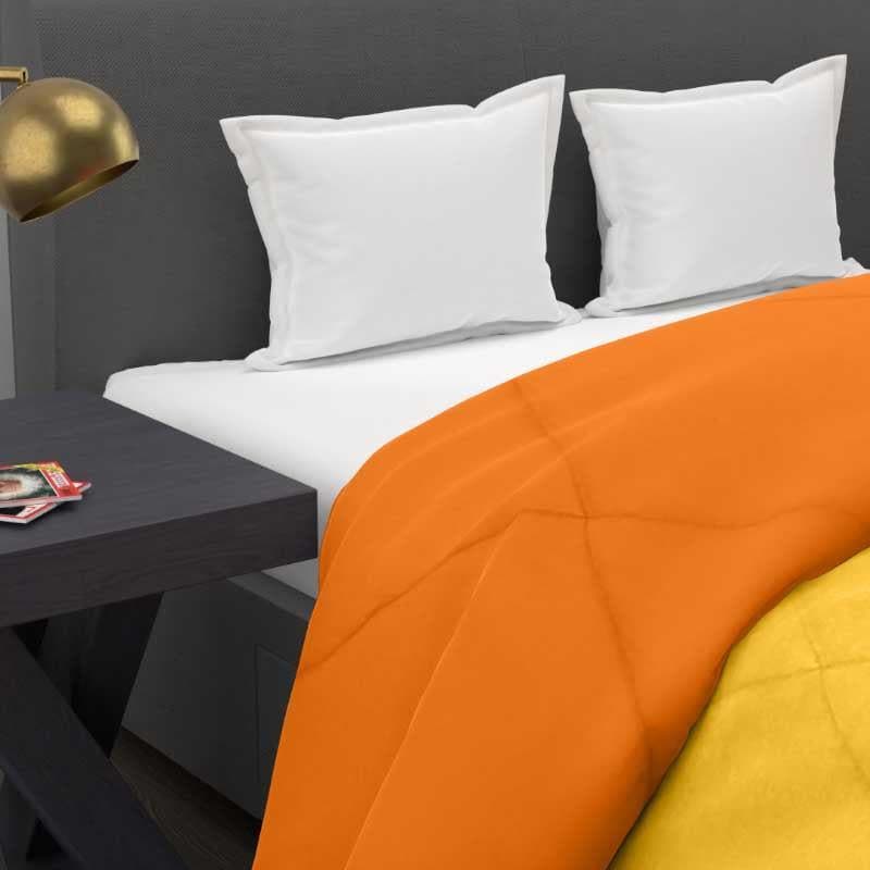 Buy Trapiye Double Comforter - Yellow & Orange Comforters & AC Quilts from Vaaree