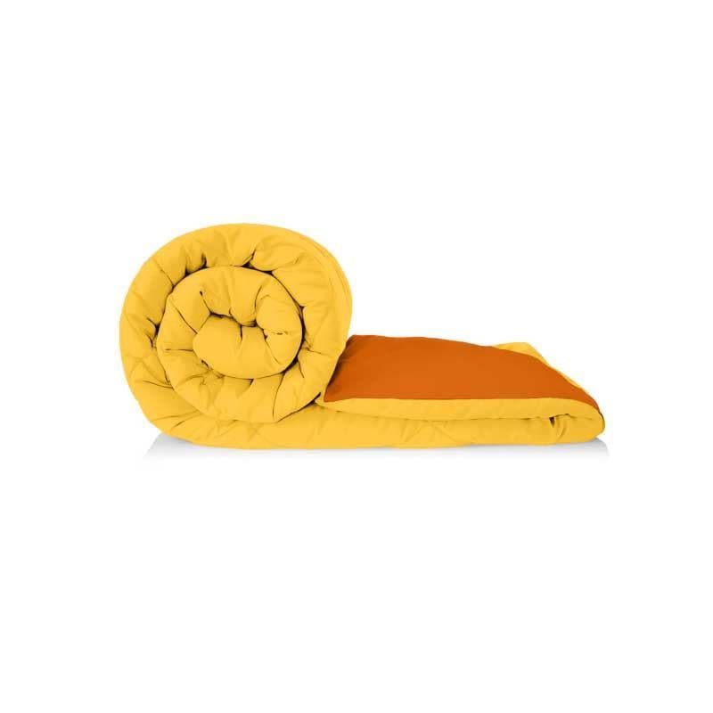 Buy Trapiye Double Comforter - Yellow & Orange Comforters & AC Quilts from Vaaree