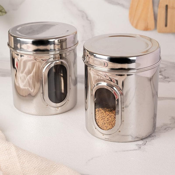 Container - Aadhik Storage Jar (1000 ML) - Set Of two