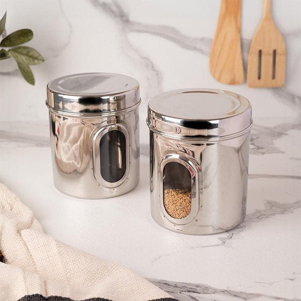 Container - Aadhik Storage Jar (2250 ML) - Set Of two