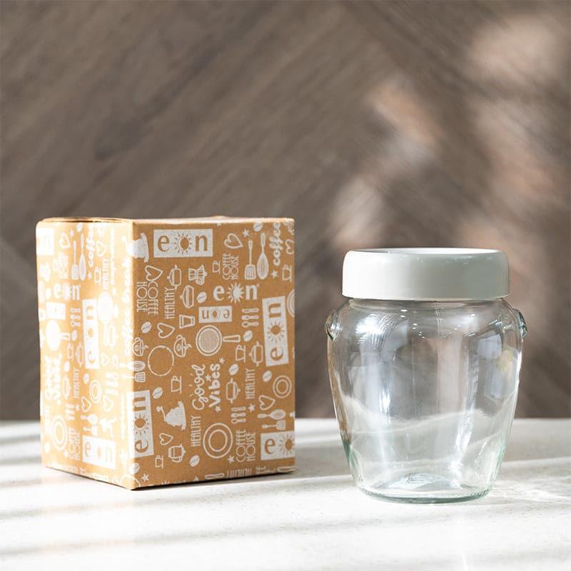 Buy Ambira Transparent Storage Jar - 580 ML Container from Vaaree