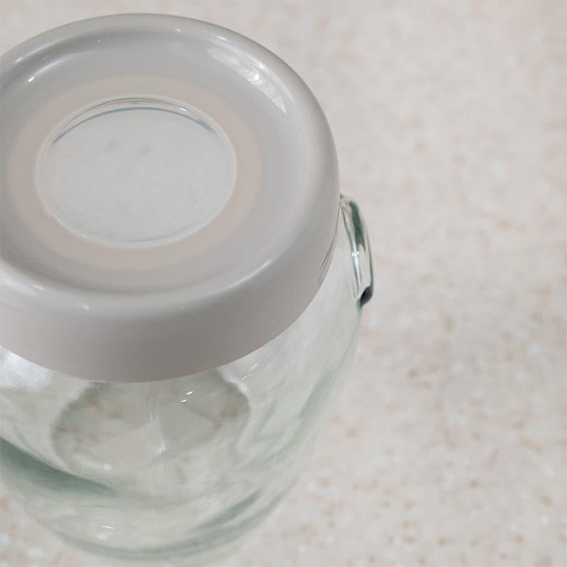 Buy Ambira Transparent Storage Jar - 580 ML Container from Vaaree