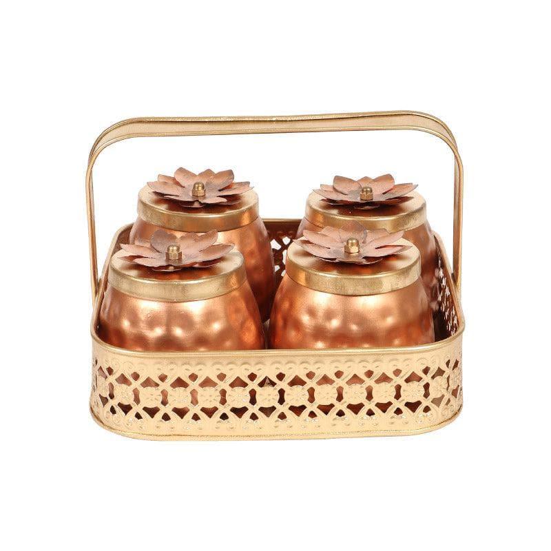 Container - Binasa Jar And Tray - Set Of Five