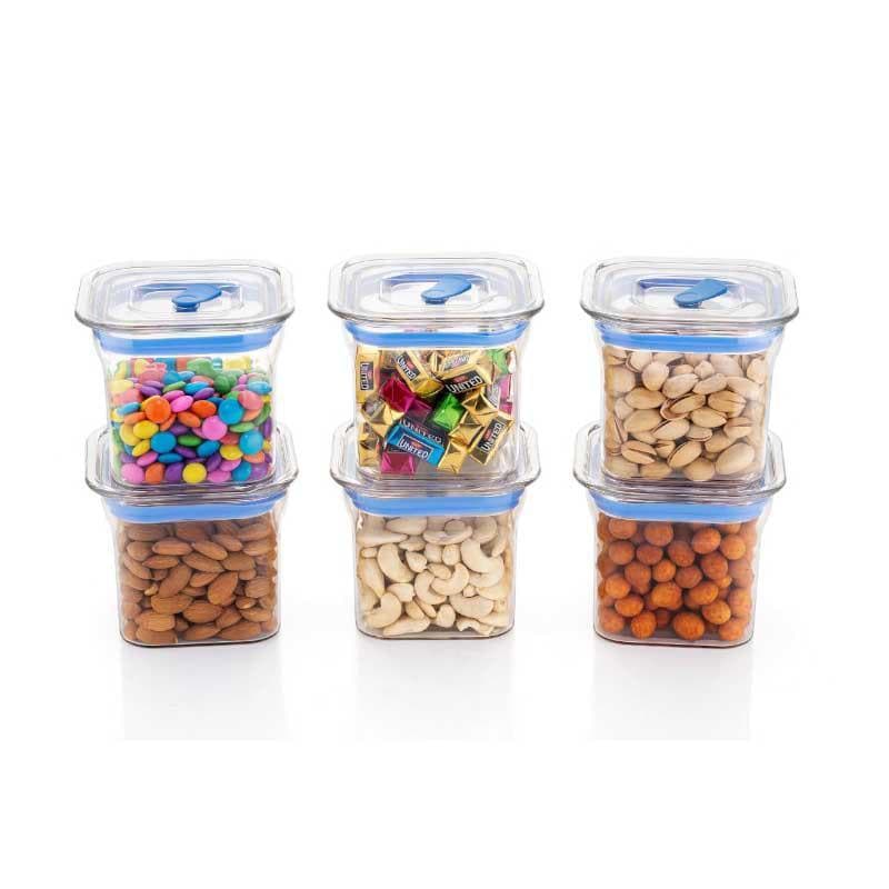 Container - Blue Organize-o-Matic Storage Container (500 ML) - Set Of Six