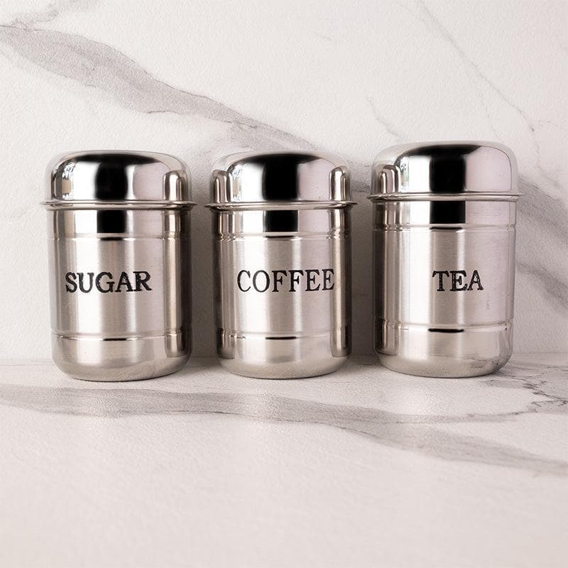 Container - Brew Steel Canister - Set Of Three