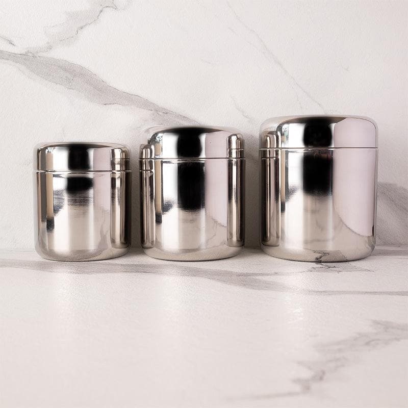 Container - Brijo Storage Jar (300/400/600 ML) - Set Of Three