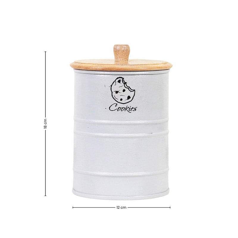 Buy Chipo Cookie Storage Container (2500 ML) - Grey Container from Vaaree