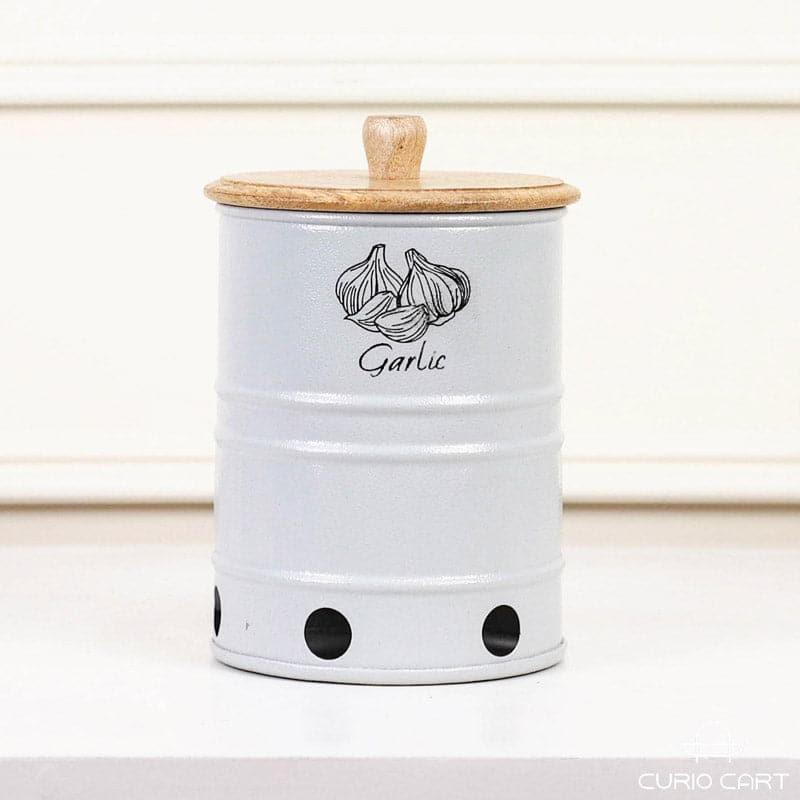 Buy Chipo Garlic Storage Container (2500 ML) - Grey Container from Vaaree