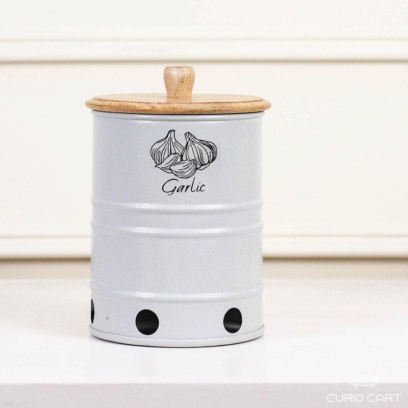 Buy Chipo Garlic Storage Container (2500 ML) - Grey Container from Vaaree