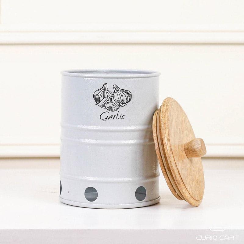 Buy Chipo Garlic Storage Container (2500 ML) - Grey Container from Vaaree