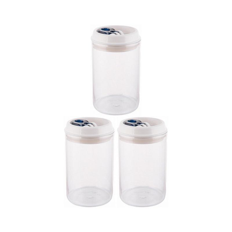 Container - Clever Klear Storage Jar (1000 ML) - Set Of Three