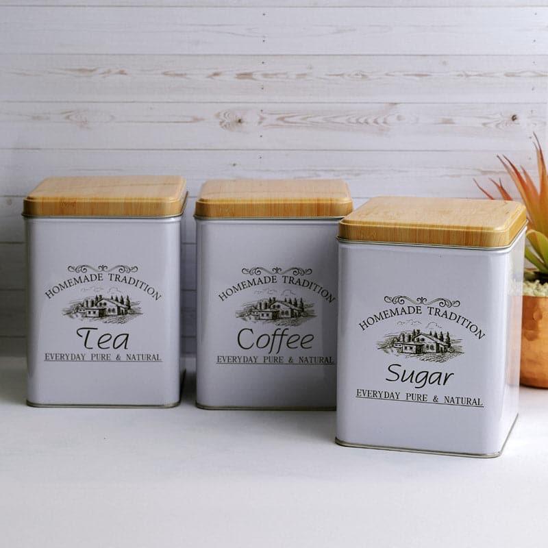 Buy Coffee Charm Storage Box - Set Of Three Container from Vaaree