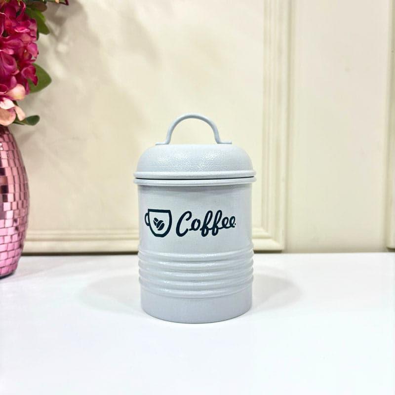 Buy Ferrous Fun Coffee Storage Container (1300 ML) - Grey Container from Vaaree