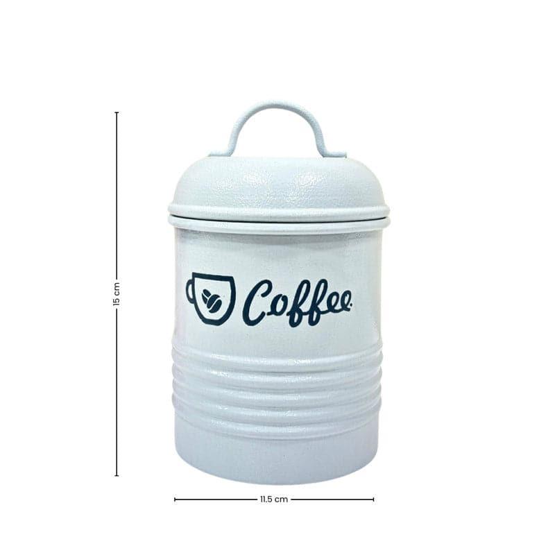 Buy Ferrous Fun Coffee Storage Container (1300 ML) - Grey Container from Vaaree