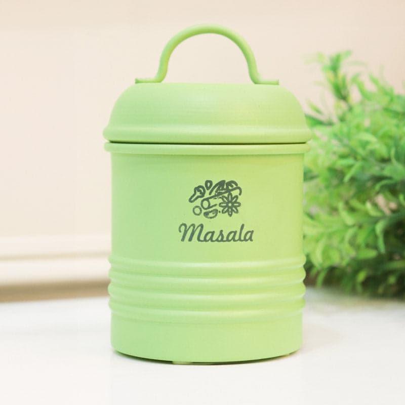 Buy Ferrous Fun Masala Storage Container (1000 ML) - Green Container from Vaaree