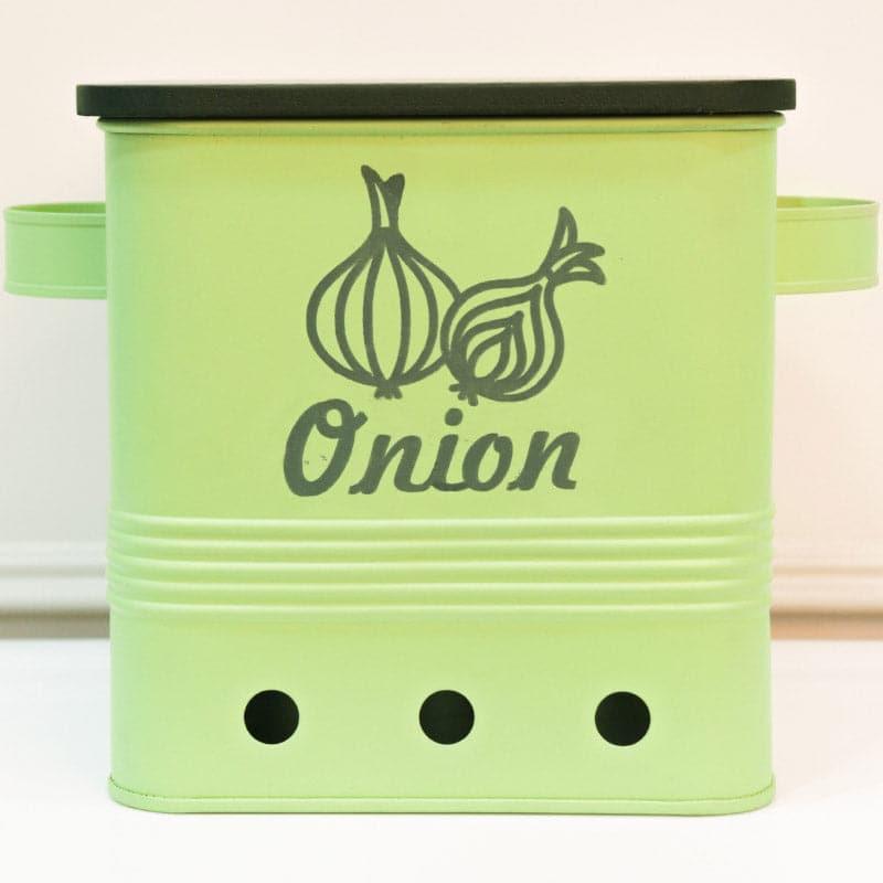 Buy Ferrous Fun Onion Storage Box (10000 ML) - Green Container from Vaaree