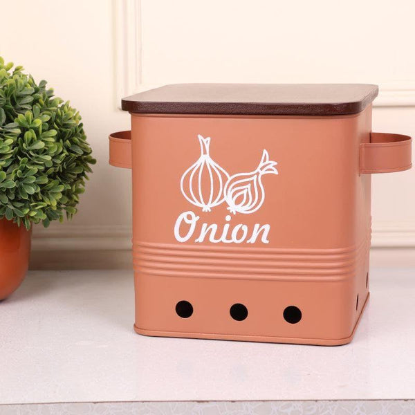 Buy Container - Ferrous Fun Rectangle Onion Box at Vaaree online