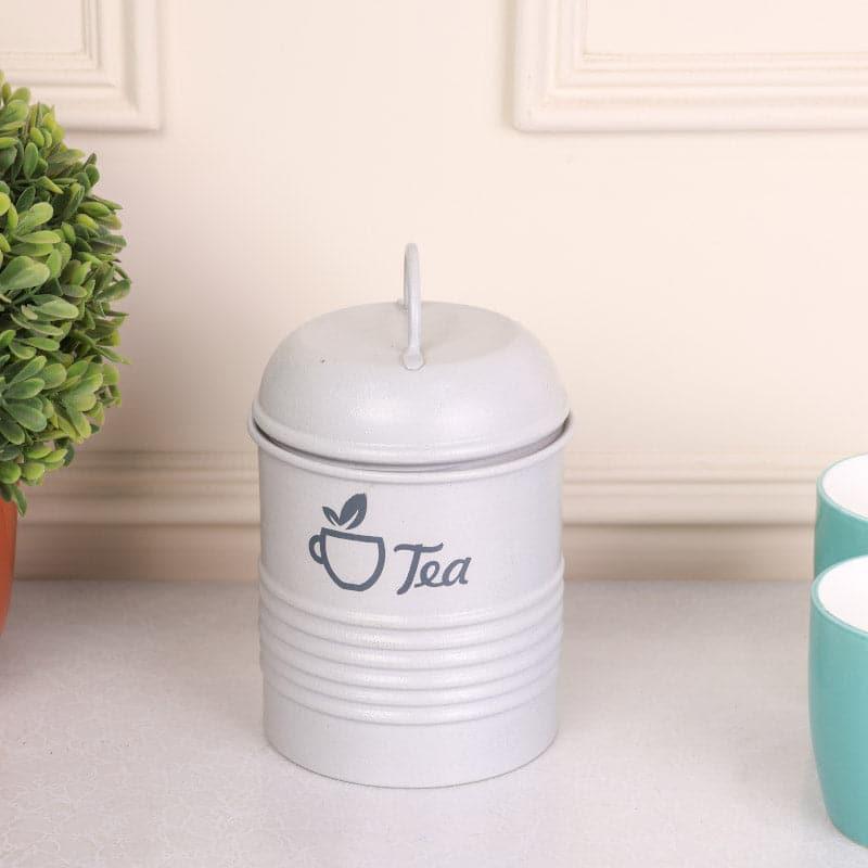 Buy Ferrous Fun Tea Storage Container (2000 ML) - Grey Container from Vaaree