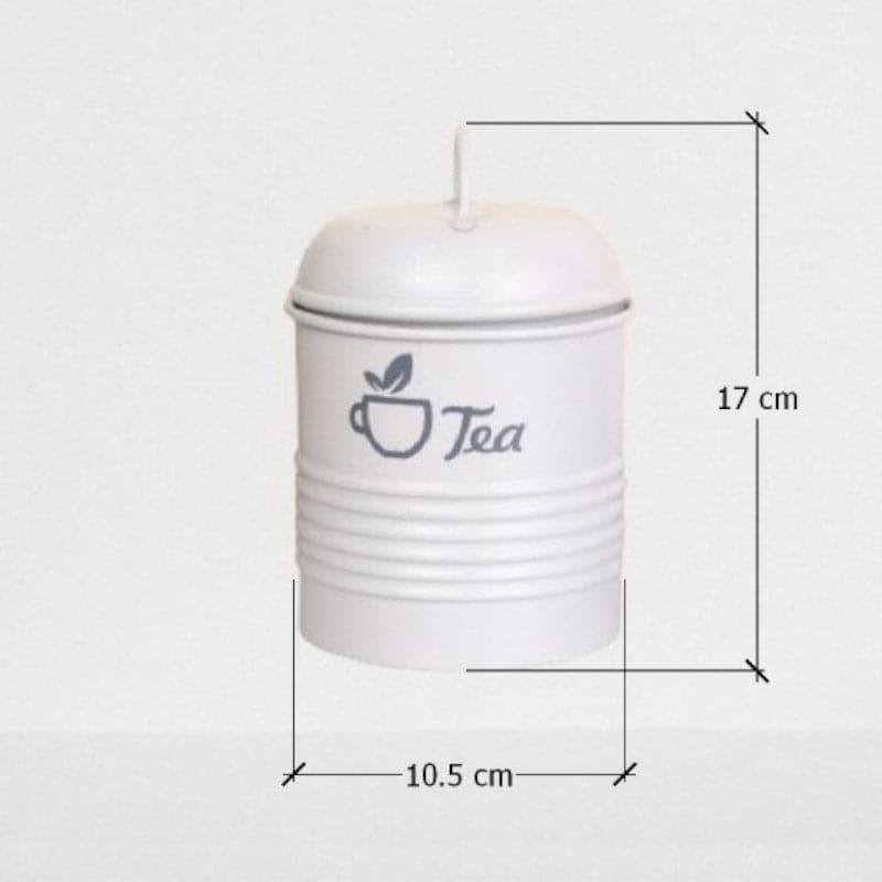 Buy Ferrous Fun Tea Storage Container (2000 ML) - Grey Container from Vaaree