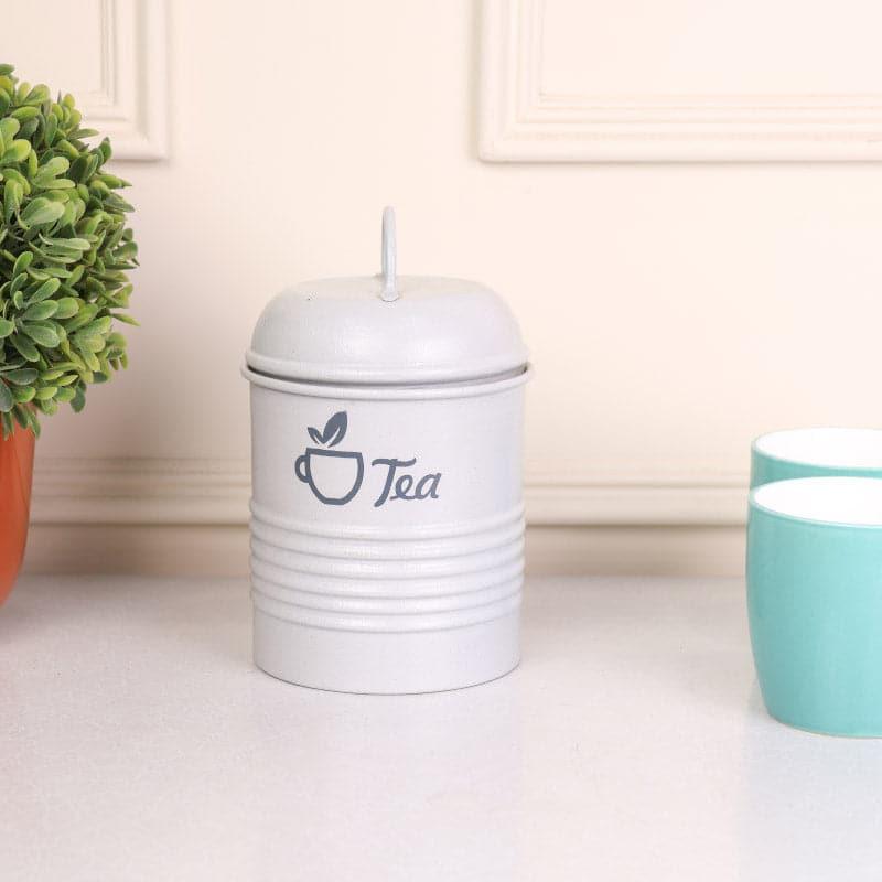 Buy Ferrous Fun Tea Storage Container (2000 ML) - Grey Container from Vaaree