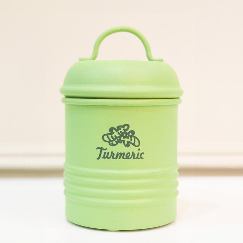 Buy Ferrous Fun Turmeric Storage Container (1000 ML) - Green Container from Vaaree