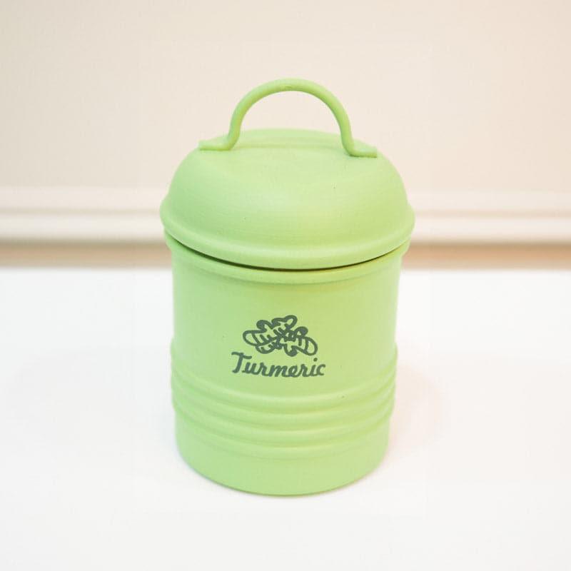 Buy Ferrous Fun Turmeric Storage Container (1000 ML) - Green Container from Vaaree