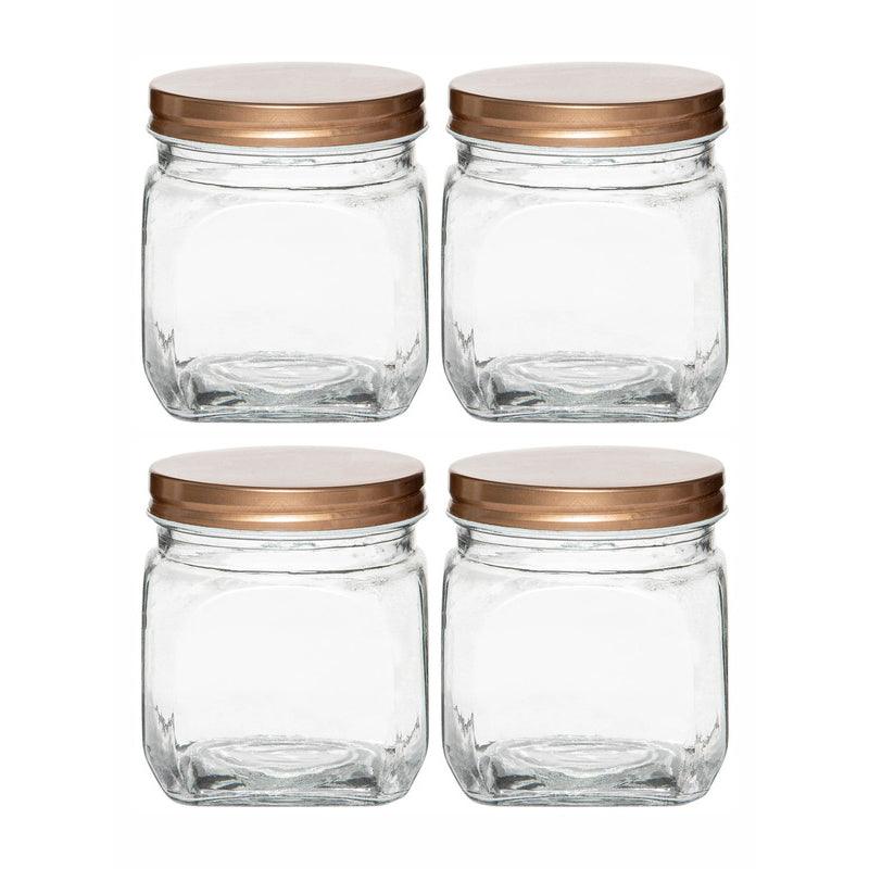 Buy Fiesto Storage Jar (600 ML) - Set Of Four Container from Vaaree