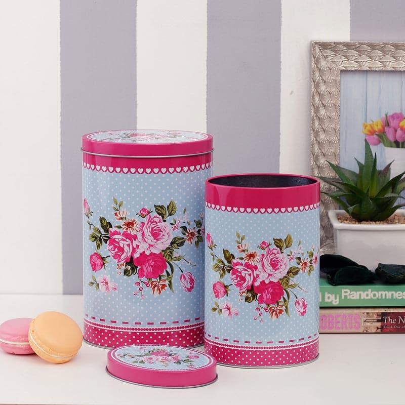 Buy Iksa Rose Storage Jar - Set Of Two Container from Vaaree