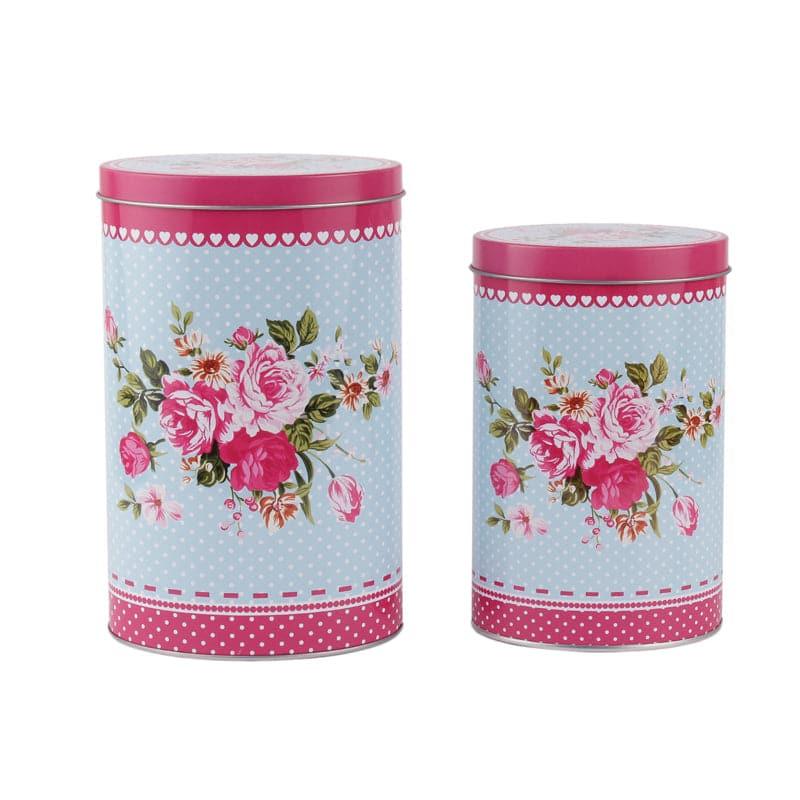 Buy Iksa Rose Storage Jar - Set Of Two Container from Vaaree