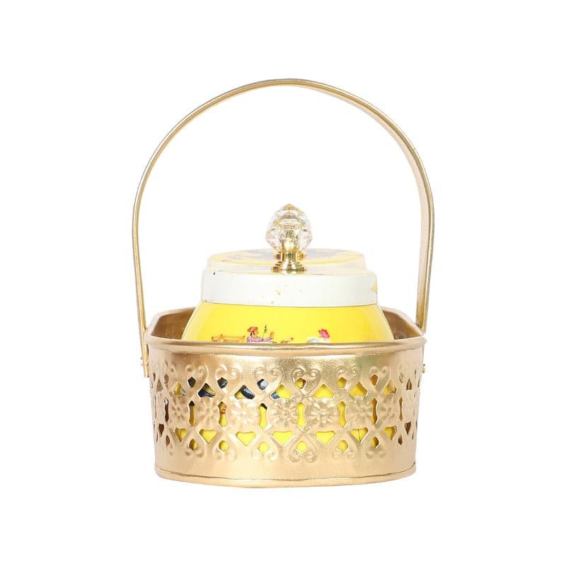 Buy Jiru Ethnic Basket With Jar - Set Of Three Container from Vaaree