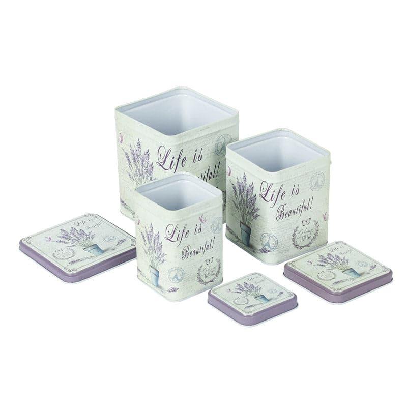 Container - Lavender Lore Storage Box - Set Of Three