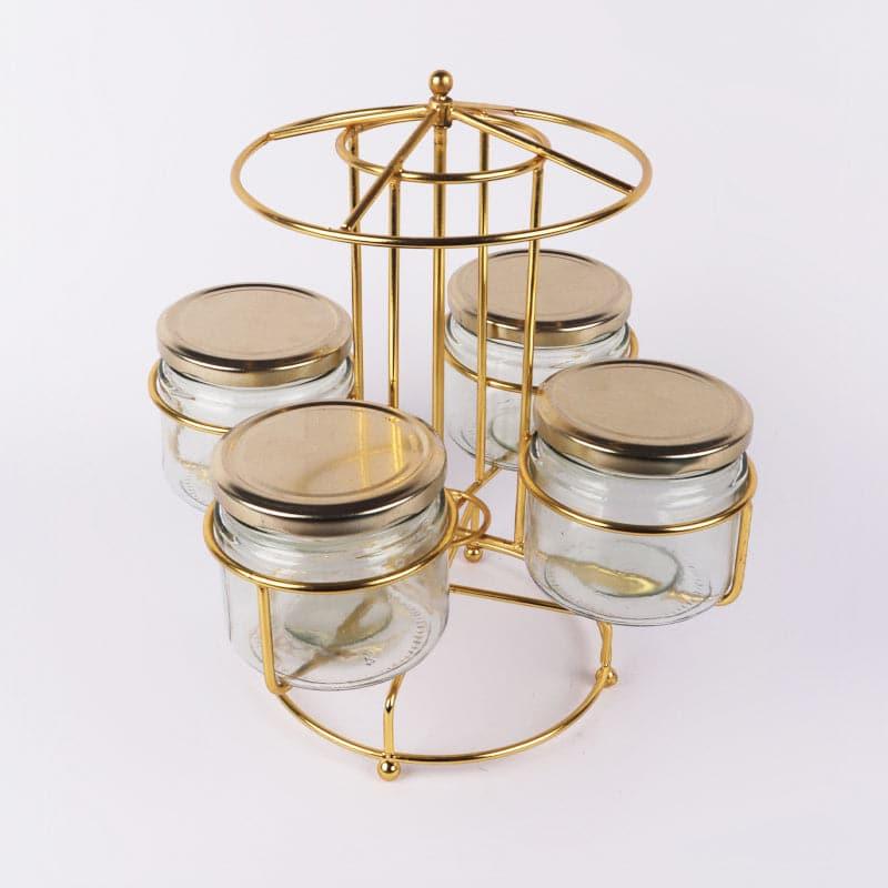 Buy Merry Go Round Dry Fruit Jar - Set Of Five Container from Vaaree