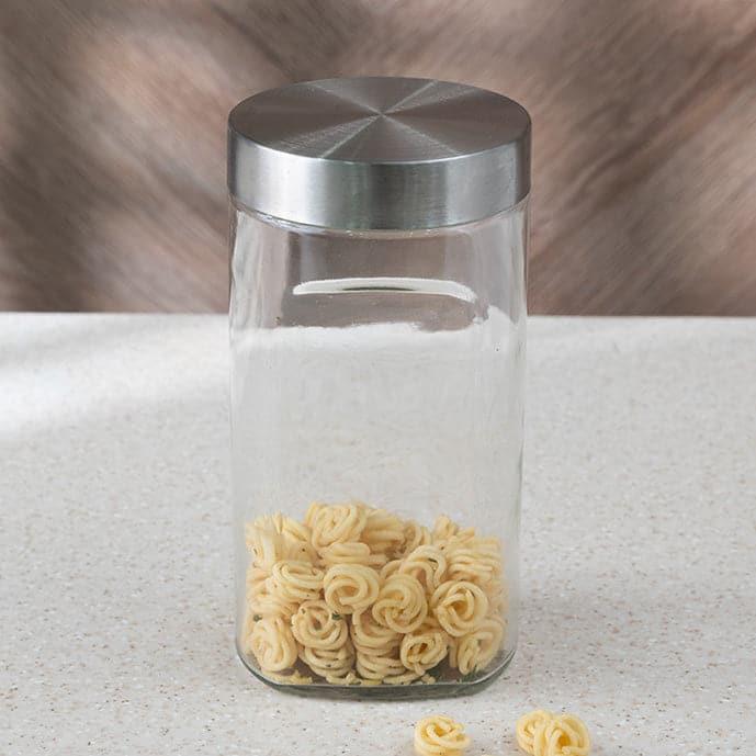 Buy Nema Transparent Storage Jar - 750 ML Container from Vaaree