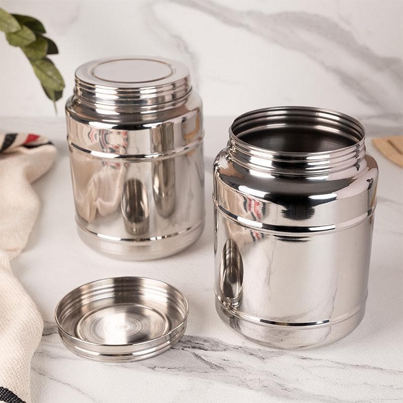 Container - Pagoda Storage Jar (1150 ML) - Set Of Two