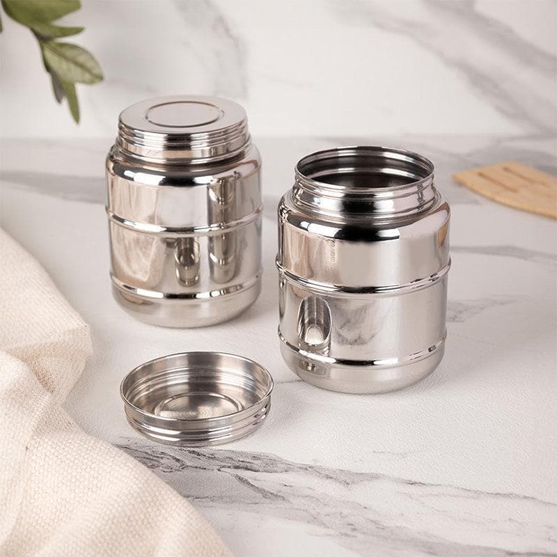 Container - Pagoda Storage Jar (250 ML) - Set Of Two