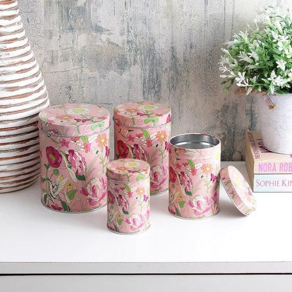 Buy Pink Bloom Storage Box - Set Of Four Container from Vaaree