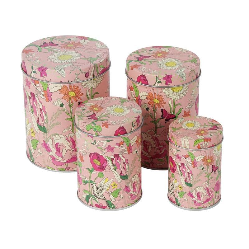 Buy Pink Bloom Storage Box - Set Of Four Container from Vaaree