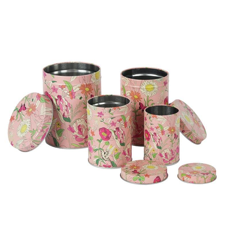 Buy Pink Bloom Storage Box - Set Of Four Container from Vaaree