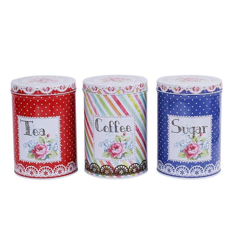 Buy Polka Fuse Storage Jar (1000 ML) - Set Of Three Container from Vaaree