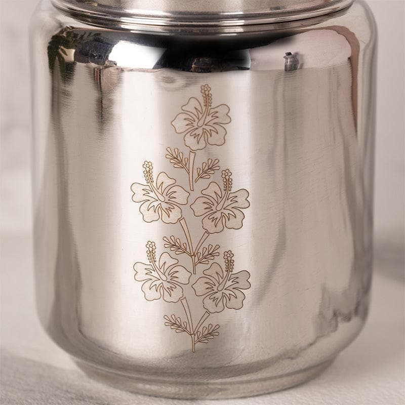 Buy Ruchira Storage Jar (1000 ML) - Set Of Two Container from Vaaree