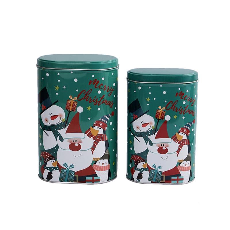 Buy Santa Dolly Storage Jar - Set Of Two Container from Vaaree