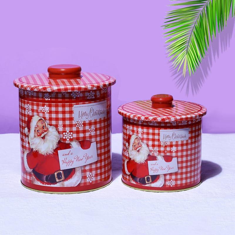 Buy Santa Seal Canister - Set Of Two Container from Vaaree