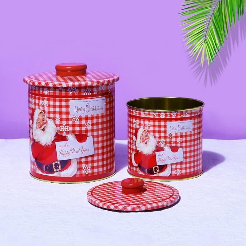 Buy Santa Seal Canister - Set Of Two Container from Vaaree